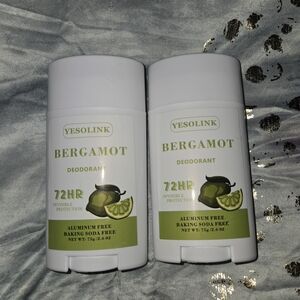 Aluminum Free Bergamot Deodorant 72 HR
